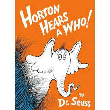 Dr Seuss Books Horton hears a who